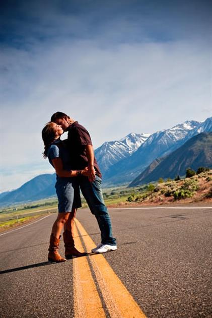 Majestic Mountain Engagement Shoot